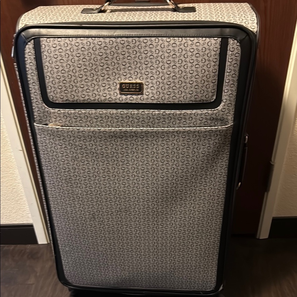 Guess Monogram Suitcase